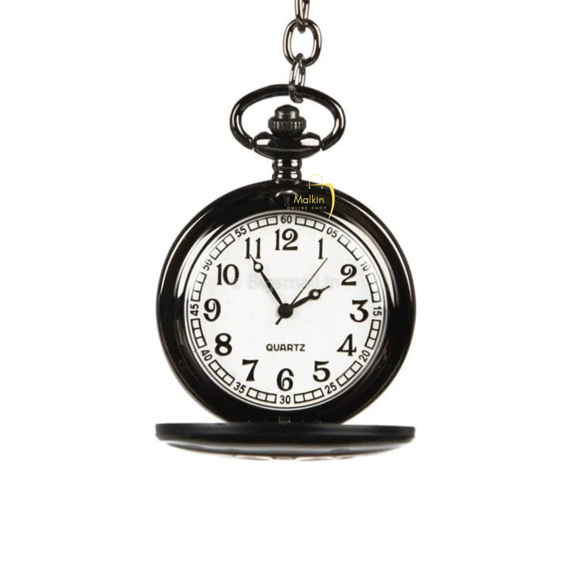 "To My King" Embossed Pocket Watch Keychain